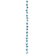 12 Pack: White Evil Eye Glass Round Beads by Bead Landing™